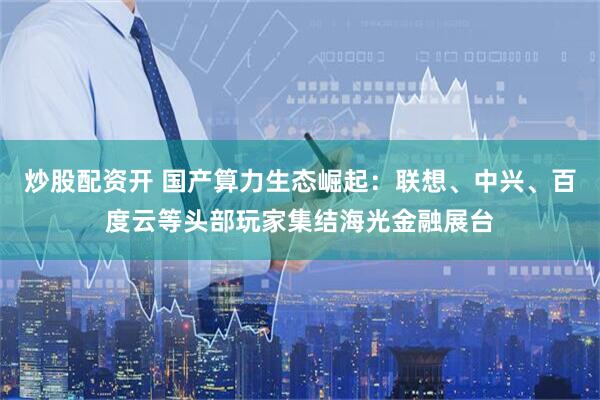 炒股配资开 国产算力生态崛起：联想、中兴、百度云等头部玩家集结海光金融展台